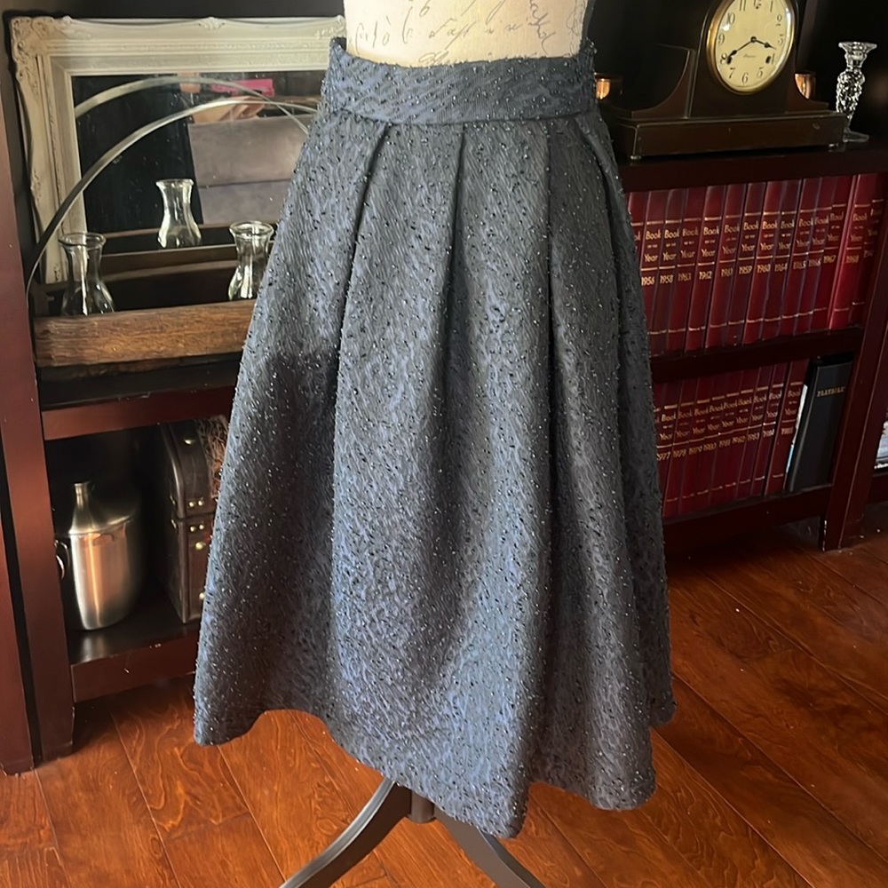 Navy blue skirt